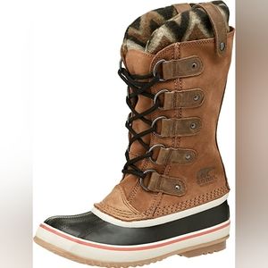 Sorel Joan of Arctic Knit II Waterproof Snow Winter Boots - Size 8.5